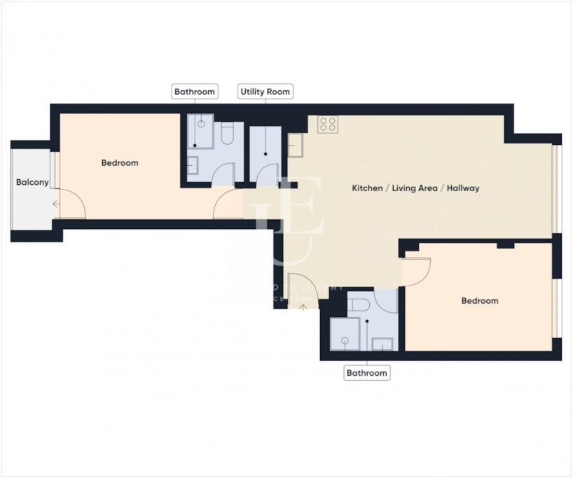New York: A Spacious Modern Apartment With Parking Sofia Exterior foto